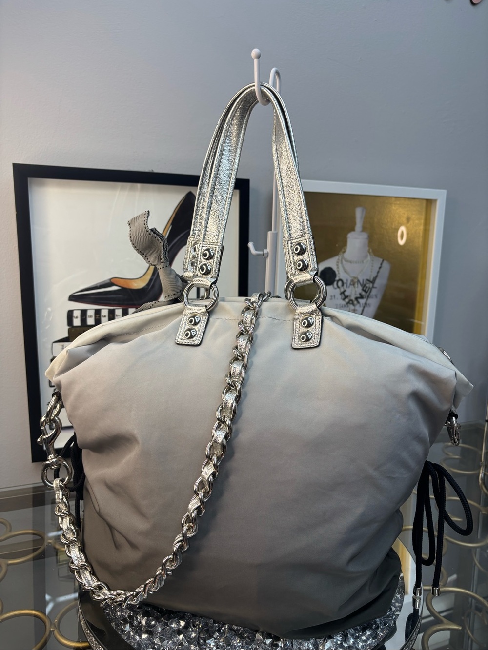 Coach Poppy Limited Edition Ombré Storypatch Spotlight XL Tote Bag EUC - Picture 5 of 15